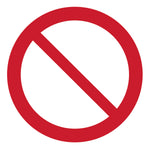 Señales de prohibición
