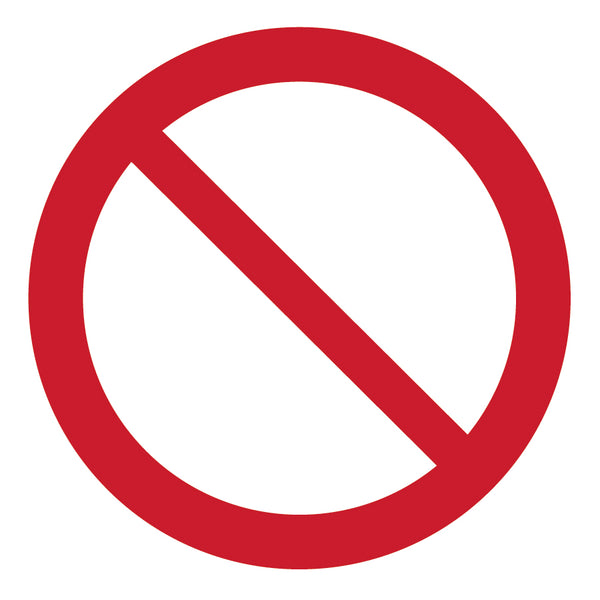 Señales de prohibición