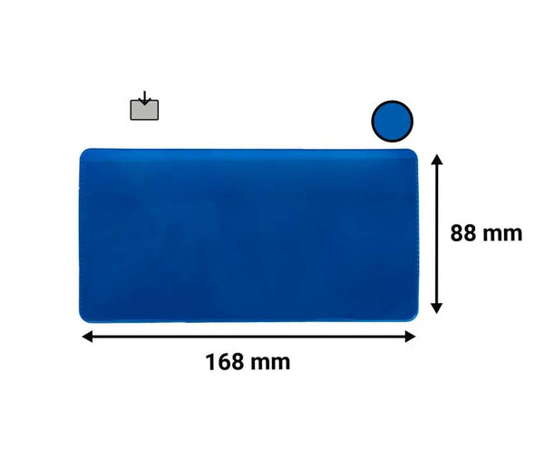 Porta etiqueta adhesiva logística (50 unidades)