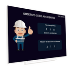 Panel de Seguridad: días sin accidentes
