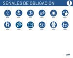 Señales de obligación