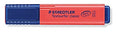 Marcador Fluorescente Rojo (Caja de 10)