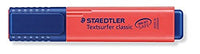 Marcador Fluorescente Rojo (Caja de 10) - Tienda LEAN