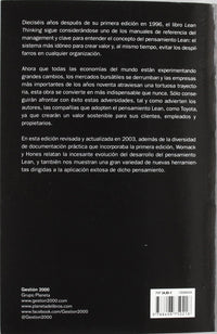 Lean Thinking (Castellano) - Tienda LEAN