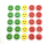 Smiley magnético 5cm. Pack de 25 (10 verdes, 5 amarillos o 10 rojos) - Tienda LEAN