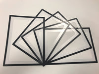 Pack de 5 Fundas Magnéticas A4 con ventana. Marco magnético - Tienda LEAN