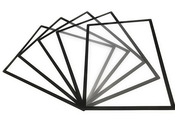 Pack de 5 Fundas Magnéticas A5 sin ventana. Marco magnético - Tienda LEAN