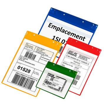Sobre portadocumentos magnético para carros logístico s(Pack de 5)