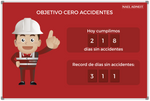 Panel de Seguridad: días sin accidentes