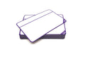Tarjeta magnética para proyectos, SCRUM, KANBAN.15 imanes. Morado