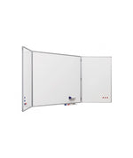 Pizarra tríptica magnética Confidencial vitrificada - Tienda LEAN