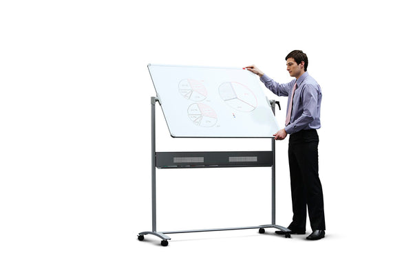 Pizarra móvil Nobo Basic magnética Nano Clean - Tienda LEAN