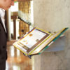 Expositor de pared metal para 10 fundas A4 - Tienda LEAN