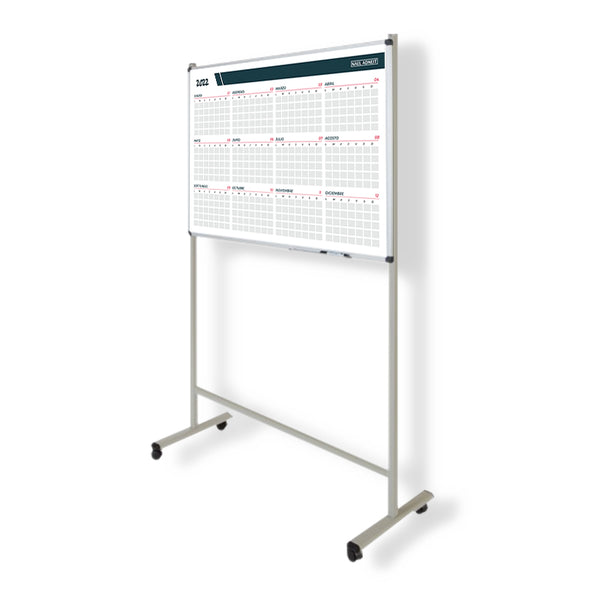 Pizarra de planificación anual tipo calendario personalizable
