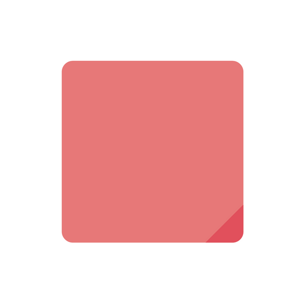 Nota magnética para proyectos, SCRUM, KANBAN.15 imanes. Rojo