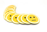 Smiley magnético 2,5cm. Pack de 25 (10 verdes, 5 amarillos o 10 rojos) - Tienda LEAN