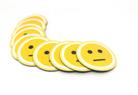 Smiley magnético 2,5cm. Pack de 25 (10 verdes, 5 amarillos o 10 rojos) - Tienda LEAN
